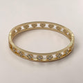 Drose Golden Clover Bangle