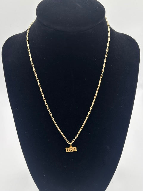 Celestial Number Necklace