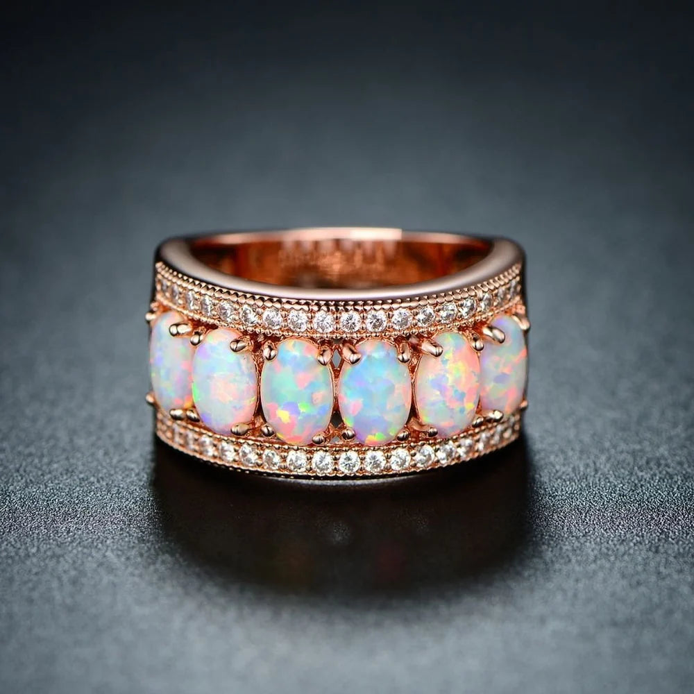 Opalite Opal Ring Ring