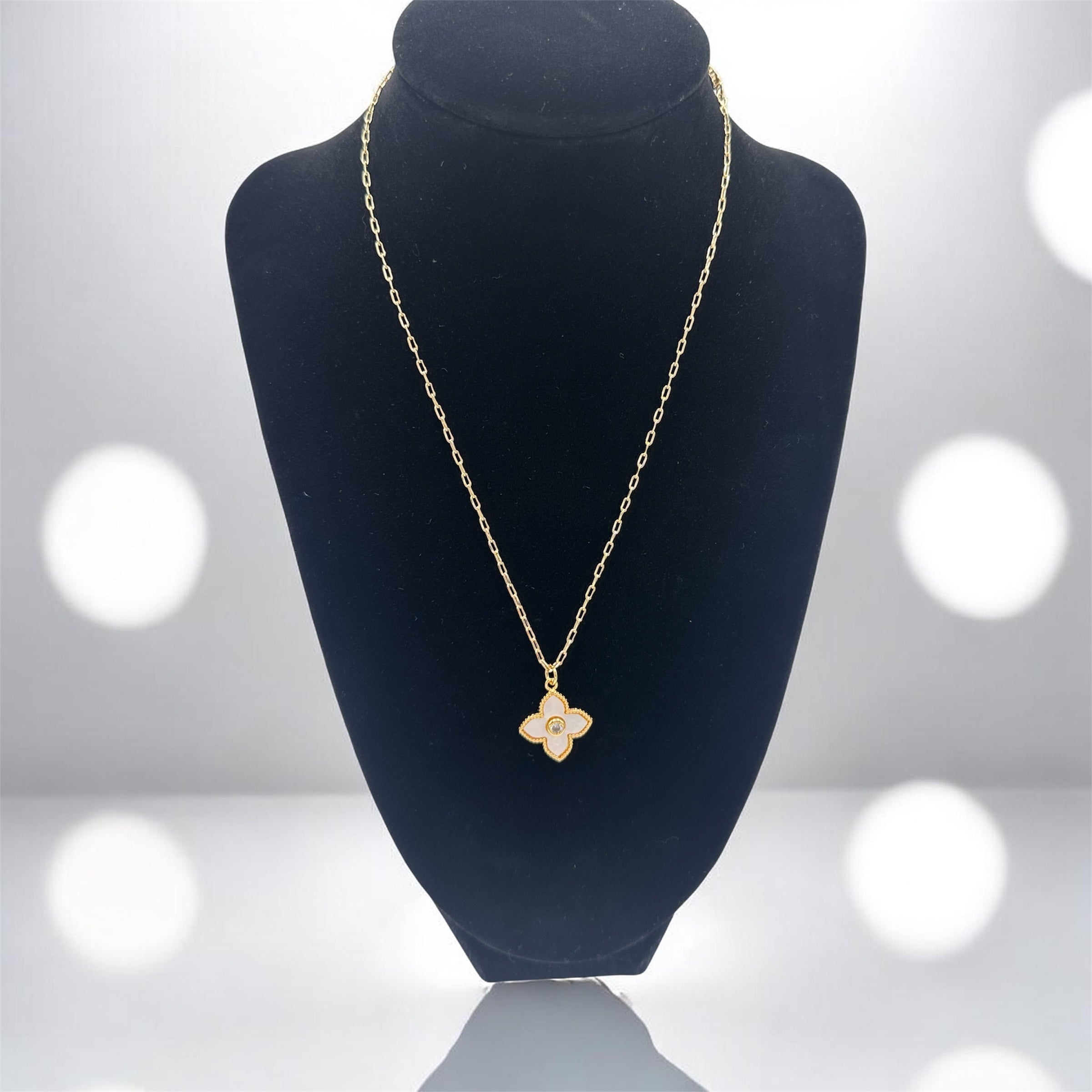 Flower Dainty Necklace