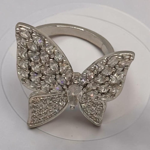 Adjustable Butterfly Ring