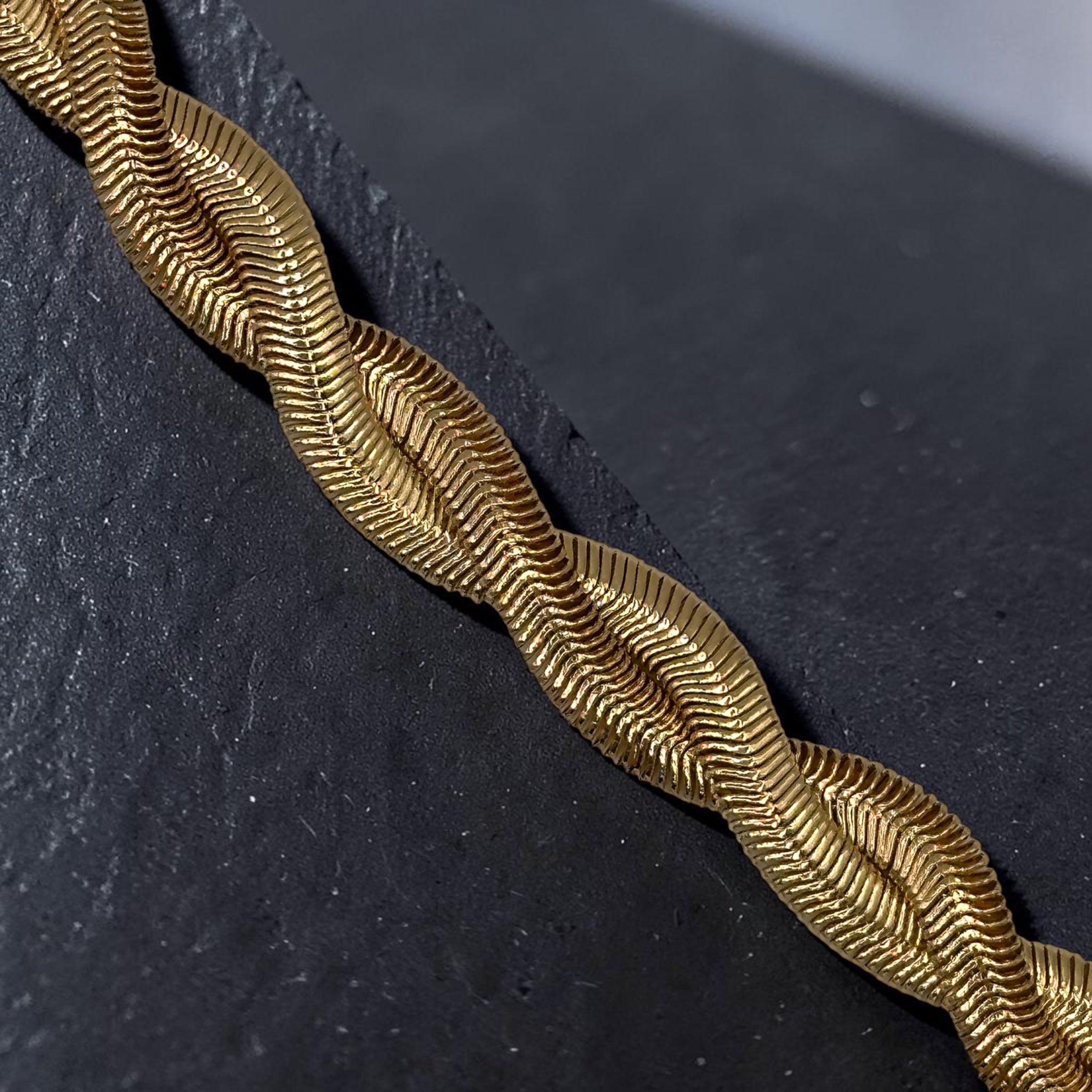 Braided Snake Bracelet