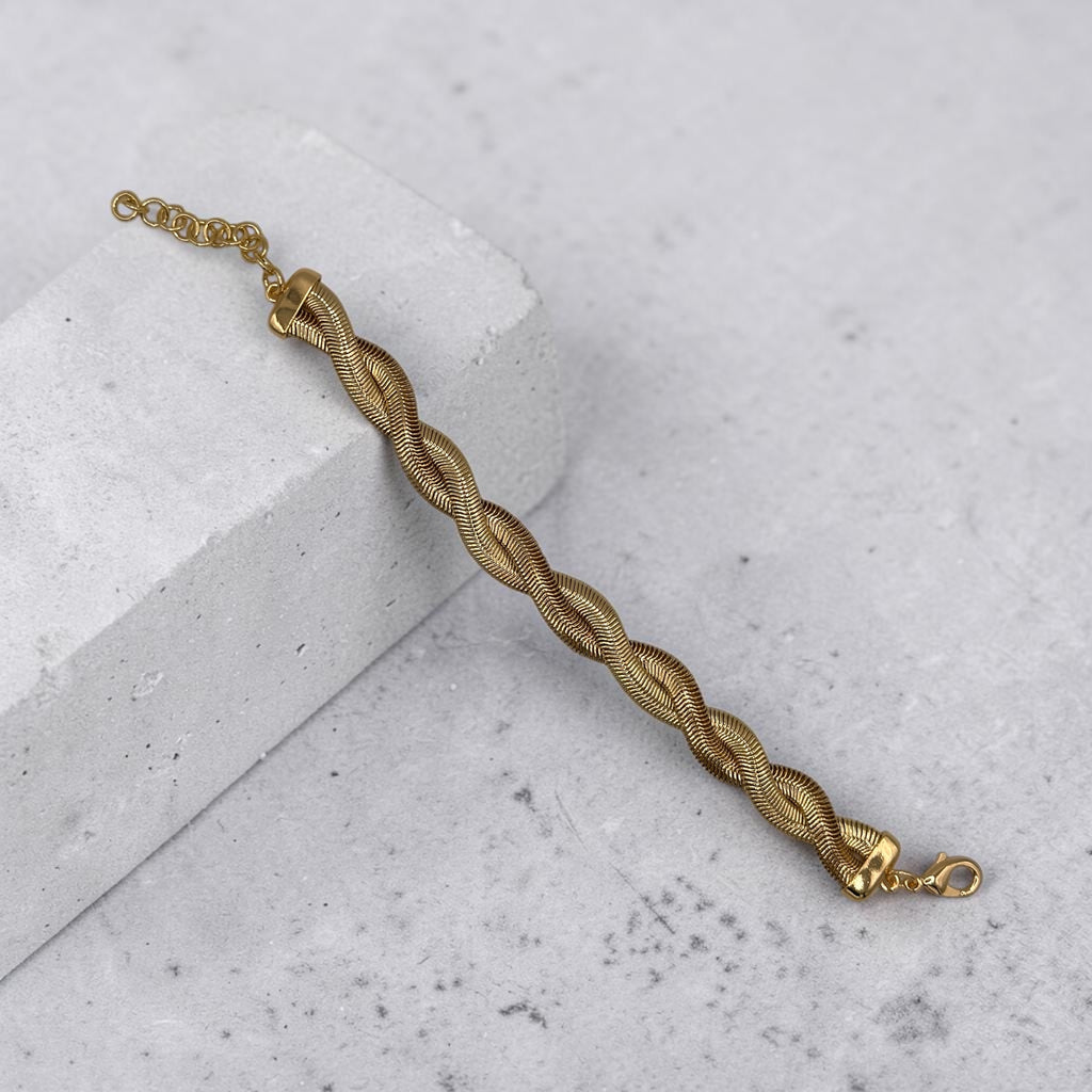 Braided Snake Bracelet