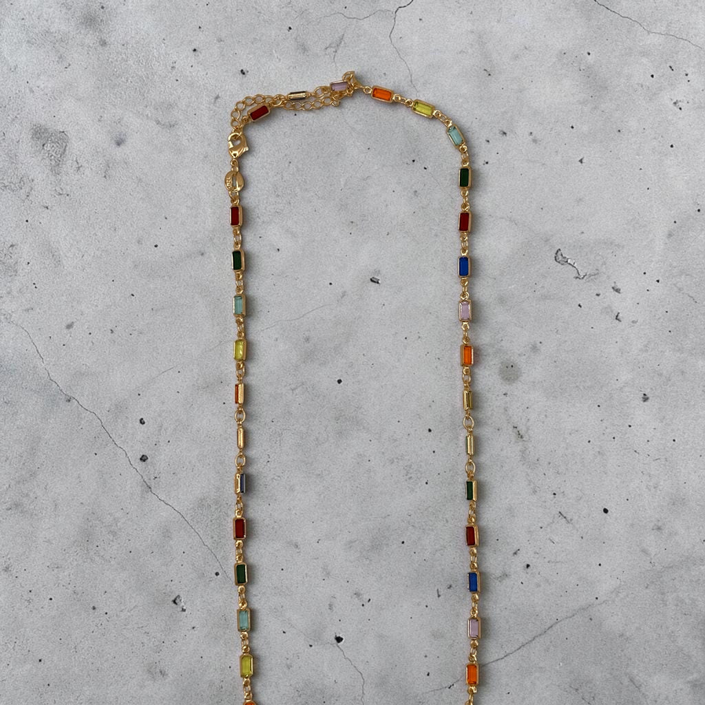 Rainbow Jolly Necklace