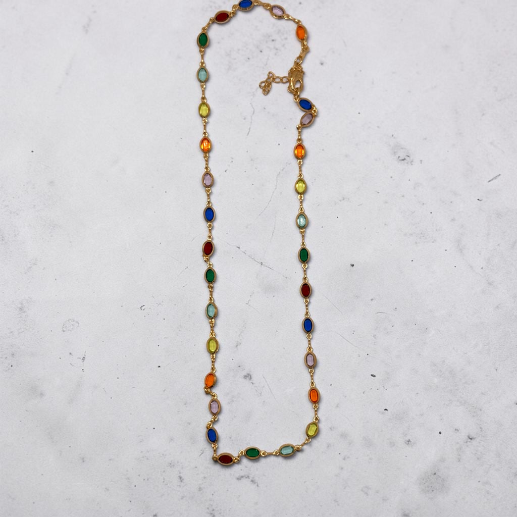 Rainbow Jolly Necklace