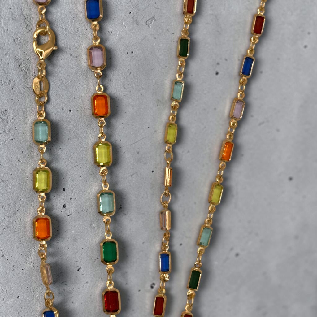Rainbow Jolly Necklace
