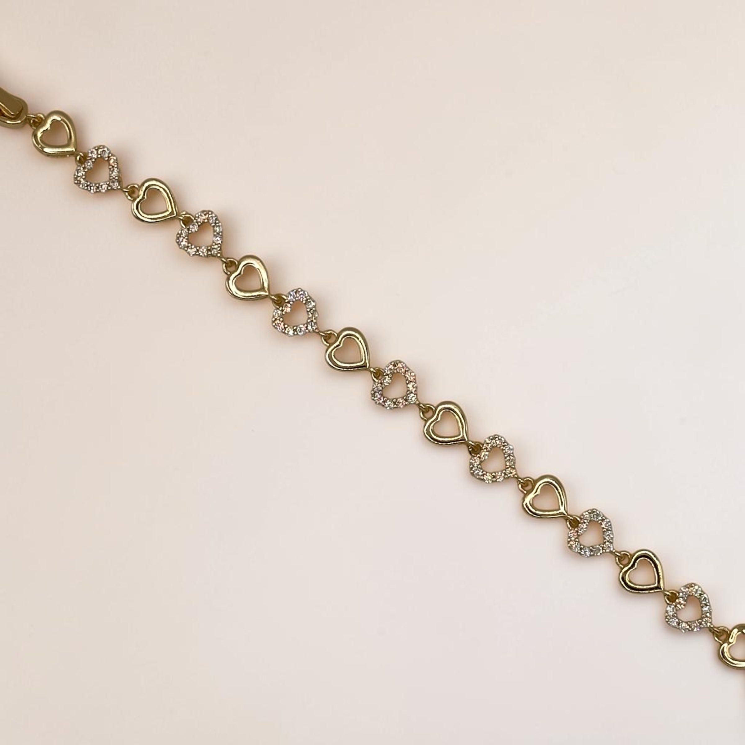 Blooming Heart Bracelet