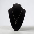 Halo Heart Moissanite Necklace