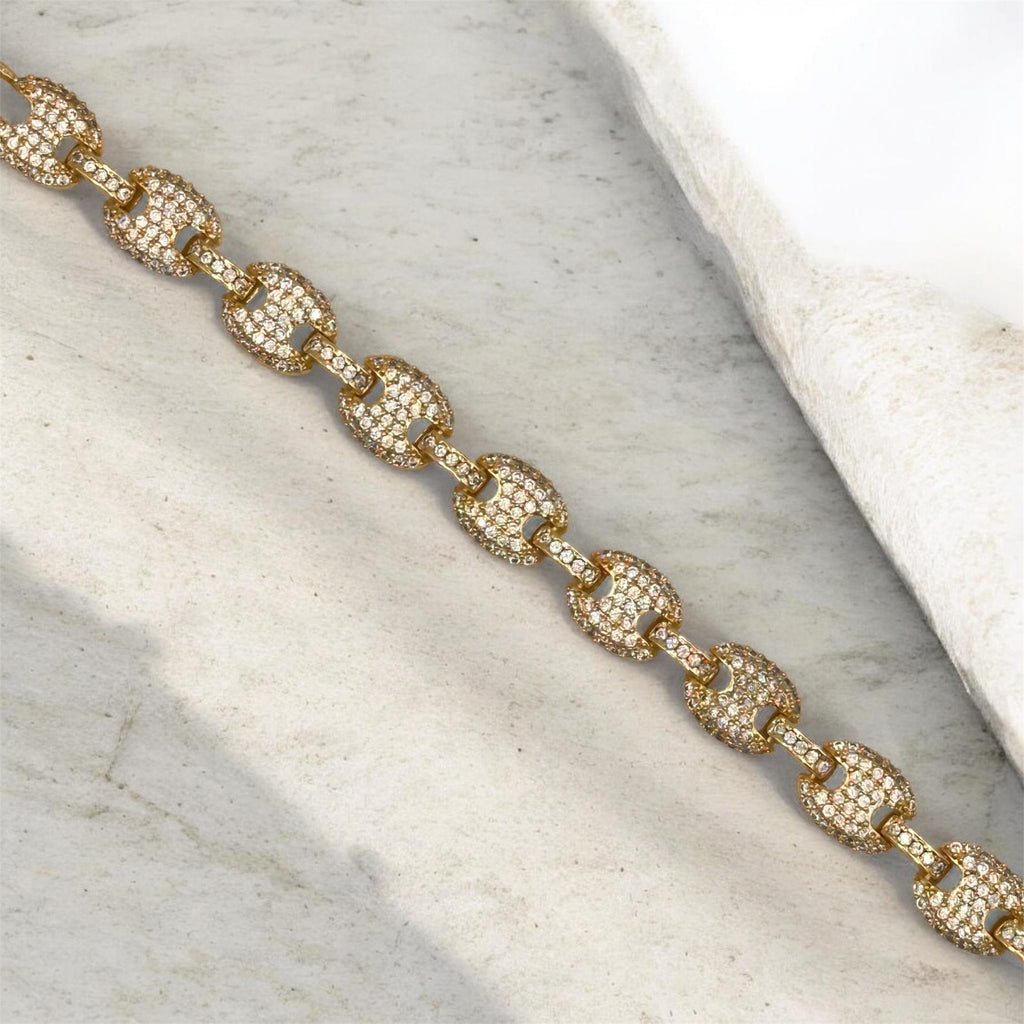 Blinged Out Gucci Puff Bracelet