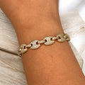 Blinged Out Gucci Puff Bracelet