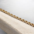 Dolly Tennis Halo Bracelet