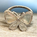 MOP Butterly Ring