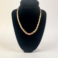 Tri-Tone Braided Herringbone