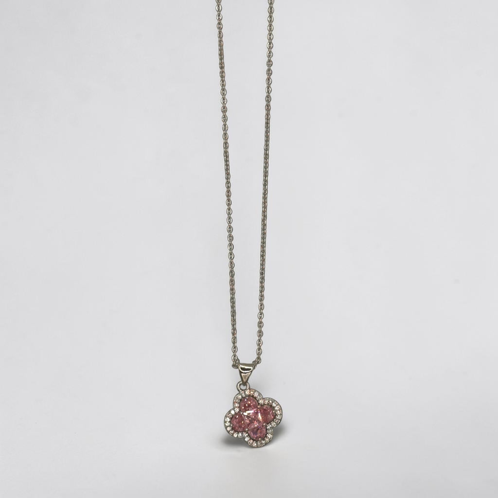White Gold Pink clover