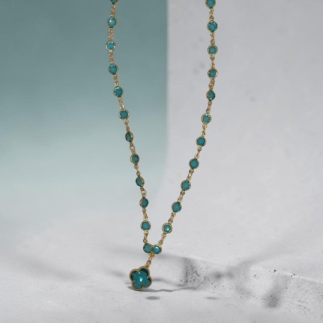 Candy Clover Necklace