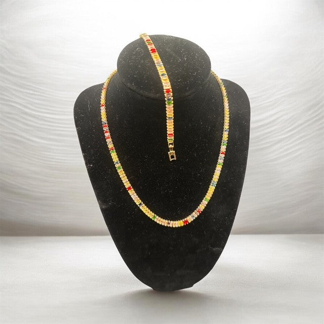 Pride Necklace and Bracelet Set