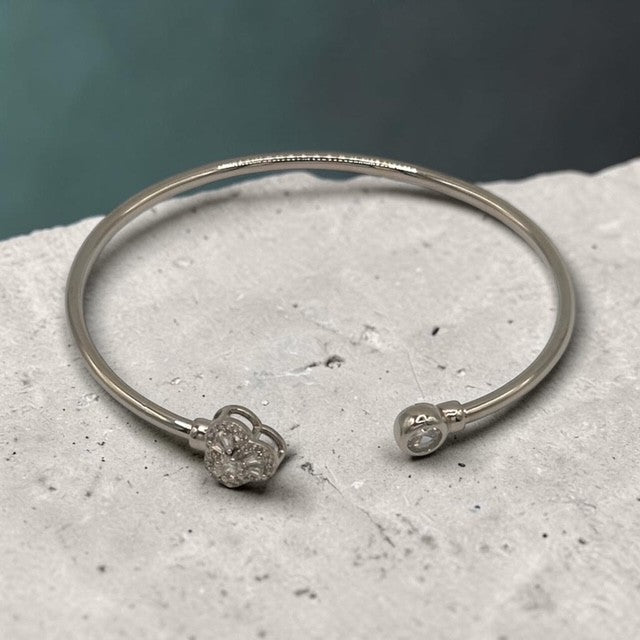 White Clover Bangle