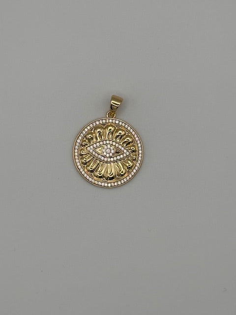 Evil eye pendant