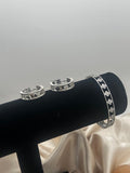 Drose Clover Ice Luxe Set-White Gold