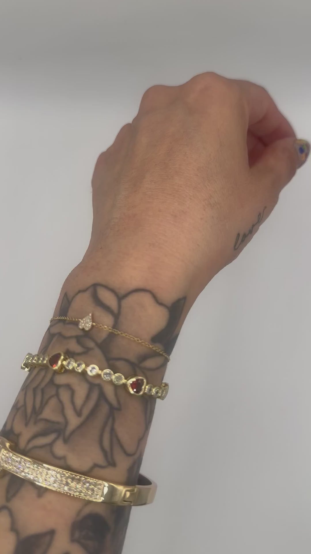 Love and Hearts Bracelet