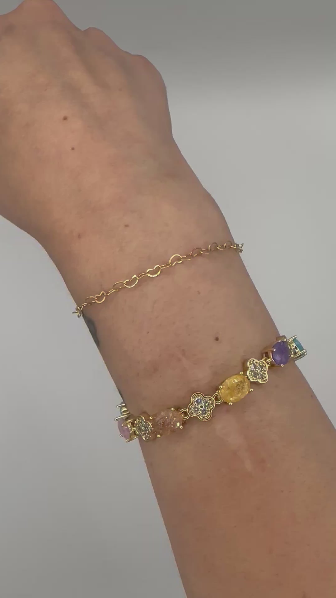 Dulce Flor Candy and Clover Bracelet